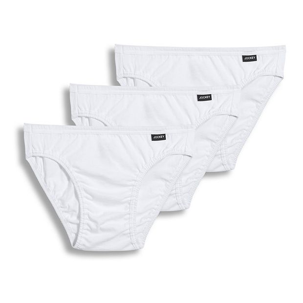Jockey Men's Underwear Elance String Bikini - 6 Pack, Black, S : :  Clothing, Shoes & Accessories