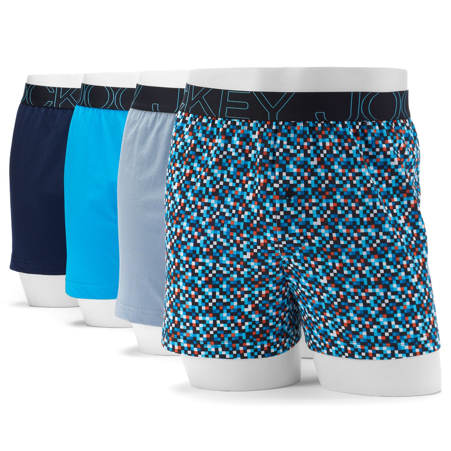 jockey active blend knit boxer