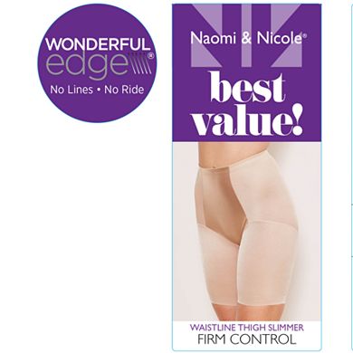 Naomi & Nicole Firm-Control Waistline Thigh Slimmer 7126