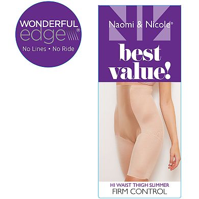 Naomi & Nicole Firm-Control High-Waist Thigh Slimmer 7129