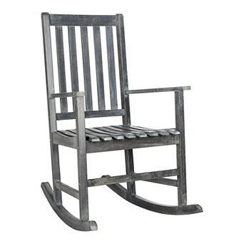 Safavieh Barstow Gray Patio Rocking Chair