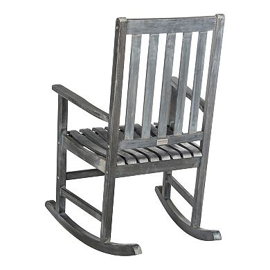Safavieh Barstow Gray Patio Rocking Chair