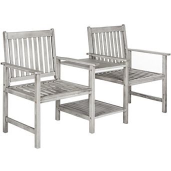 Safavieh Brea Twin Patio Seating Bench
