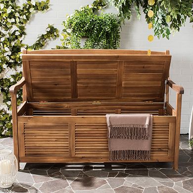 Safavieh Brisbane Patio Storage Bench