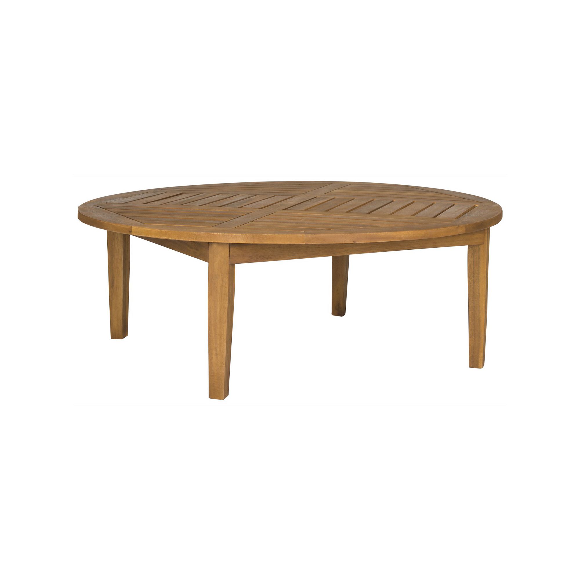 Safavieh Danville Patio Table, Teak Brown