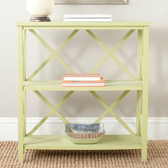 Safavieh Liam Open 2-Shelf Bookshelf