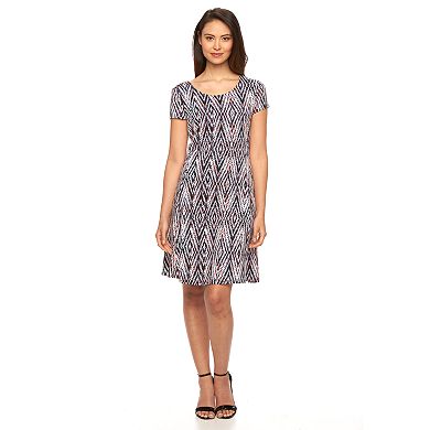 Women's AB Studio Print Swing Dress