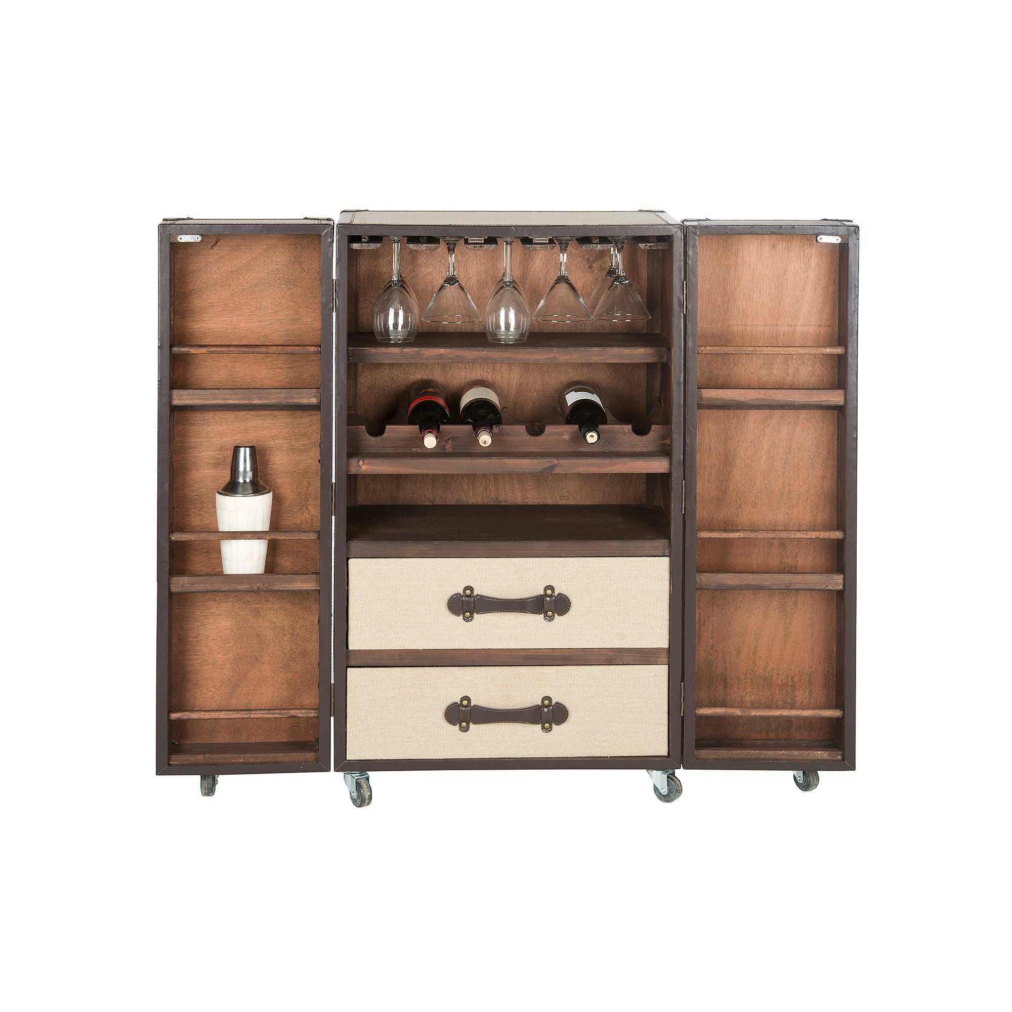 Safavieh Grayson Bar Cabinet, Beige