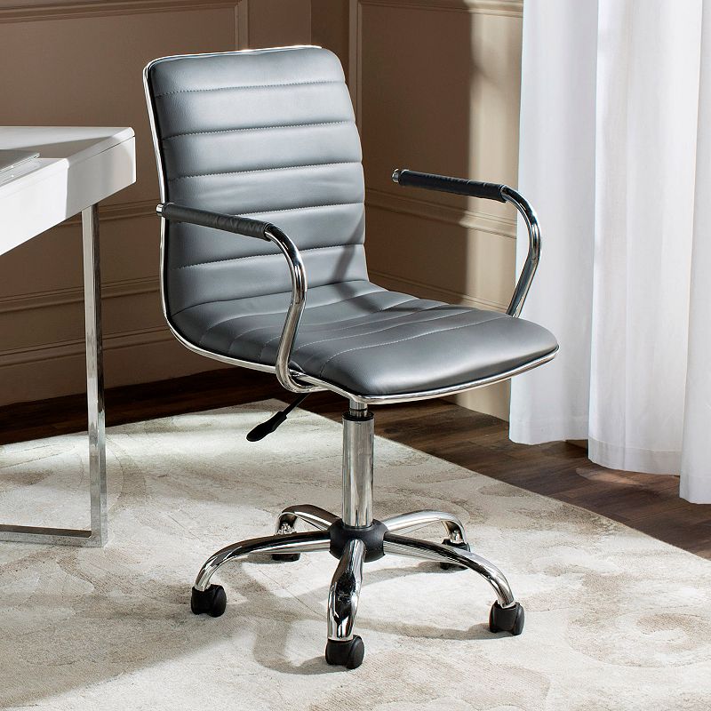 33154806 Safavieh Jonika Desk Chair, Grey sku 33154806