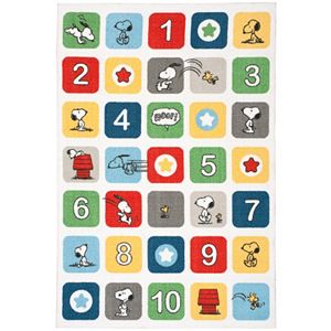 Peanuts Kids Fun Numbers Rug