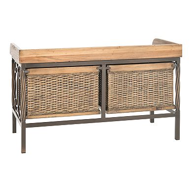 Safavieh Noah Wooden Storage Bench