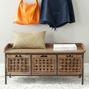 Safavieh Isaac Wooden Storage Bench