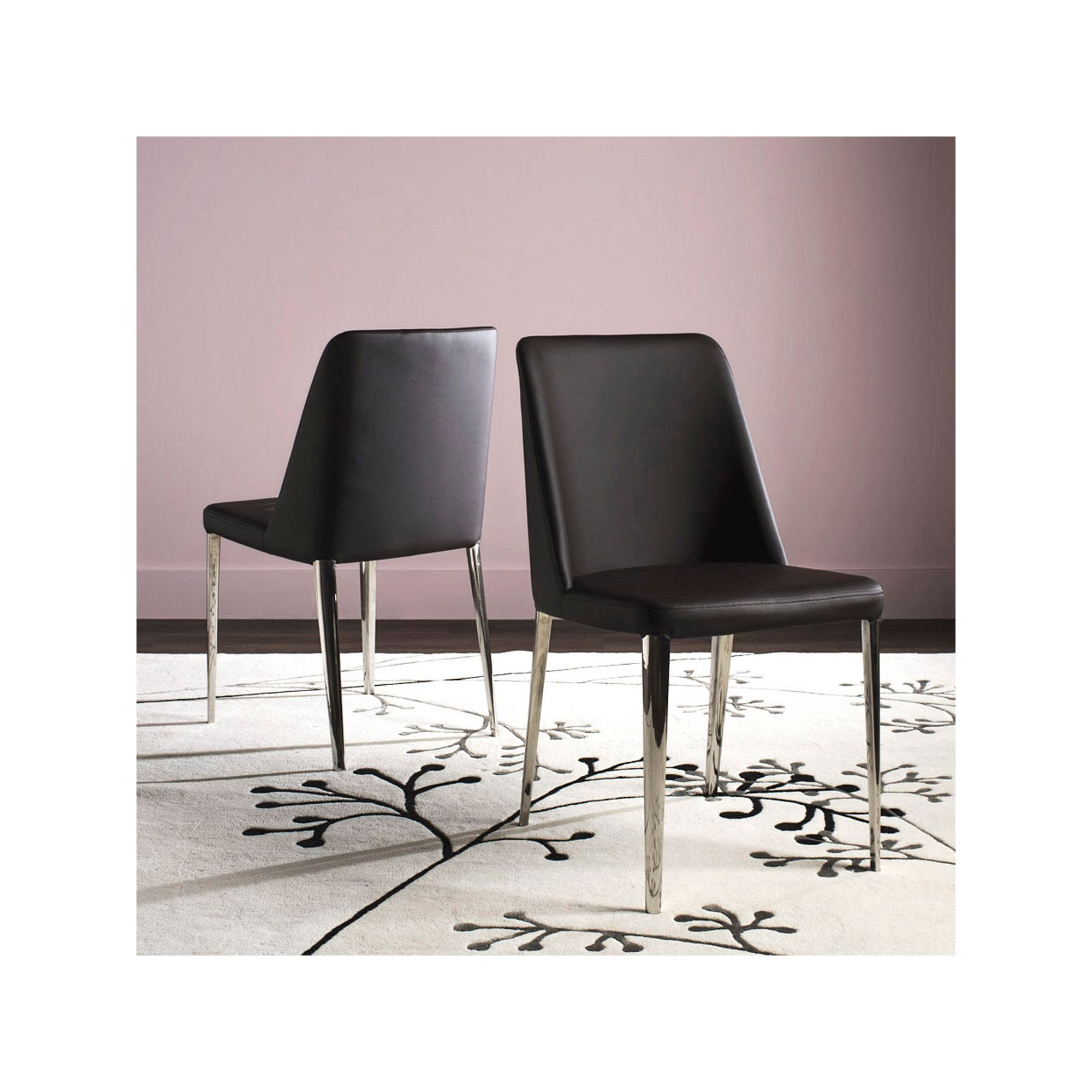 Safavieh Baltic Side Chair 2-piece Set, Brown