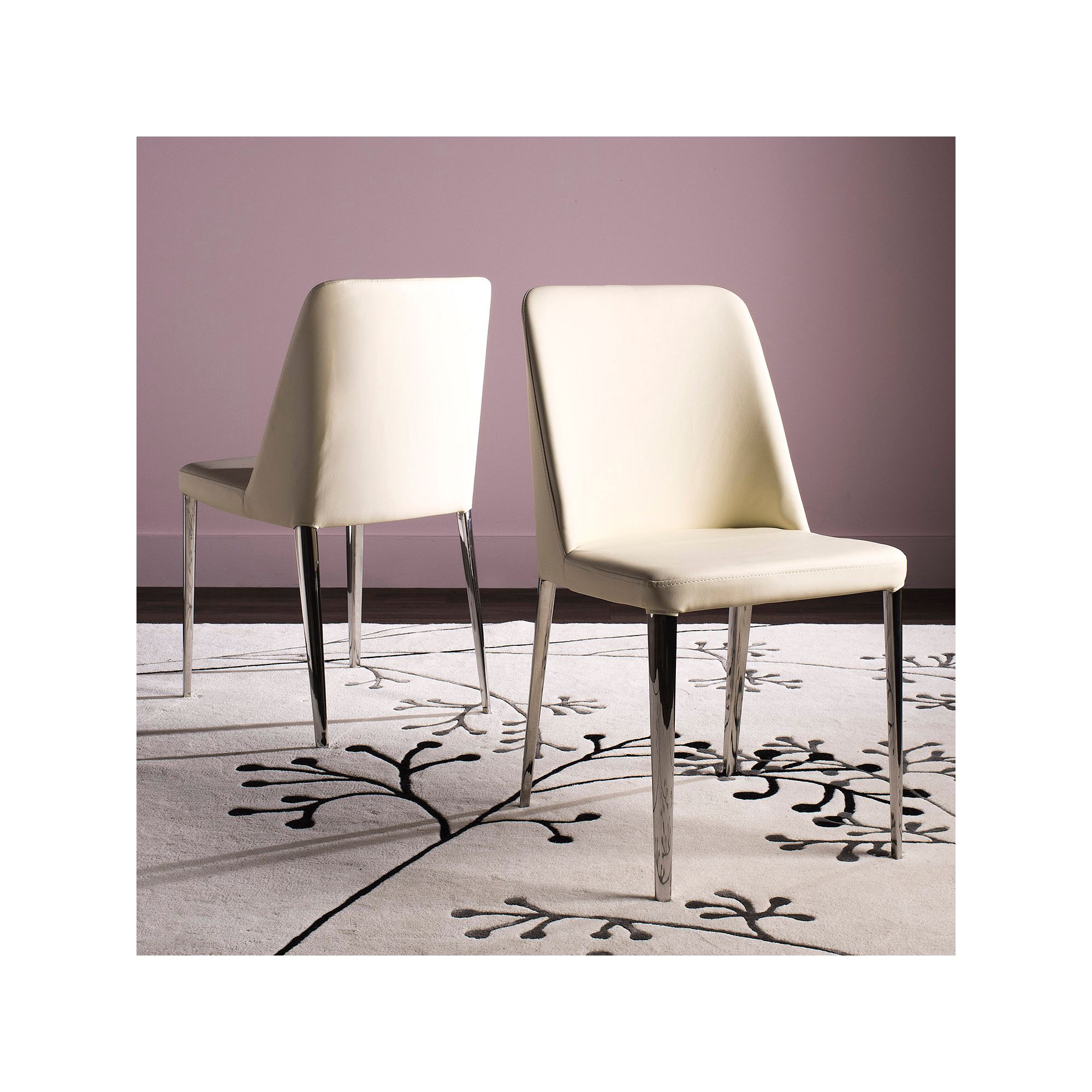 Safavieh Baltic Side Chair 2-piece Set, Buttercream
