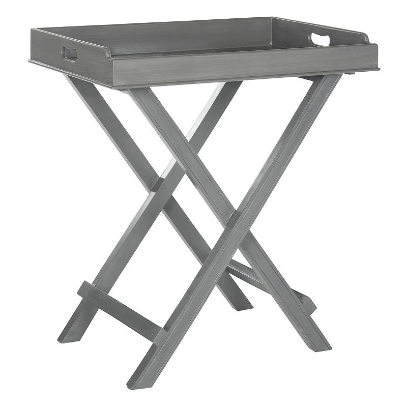 Safavieh Coleman Tray End Table, Grey