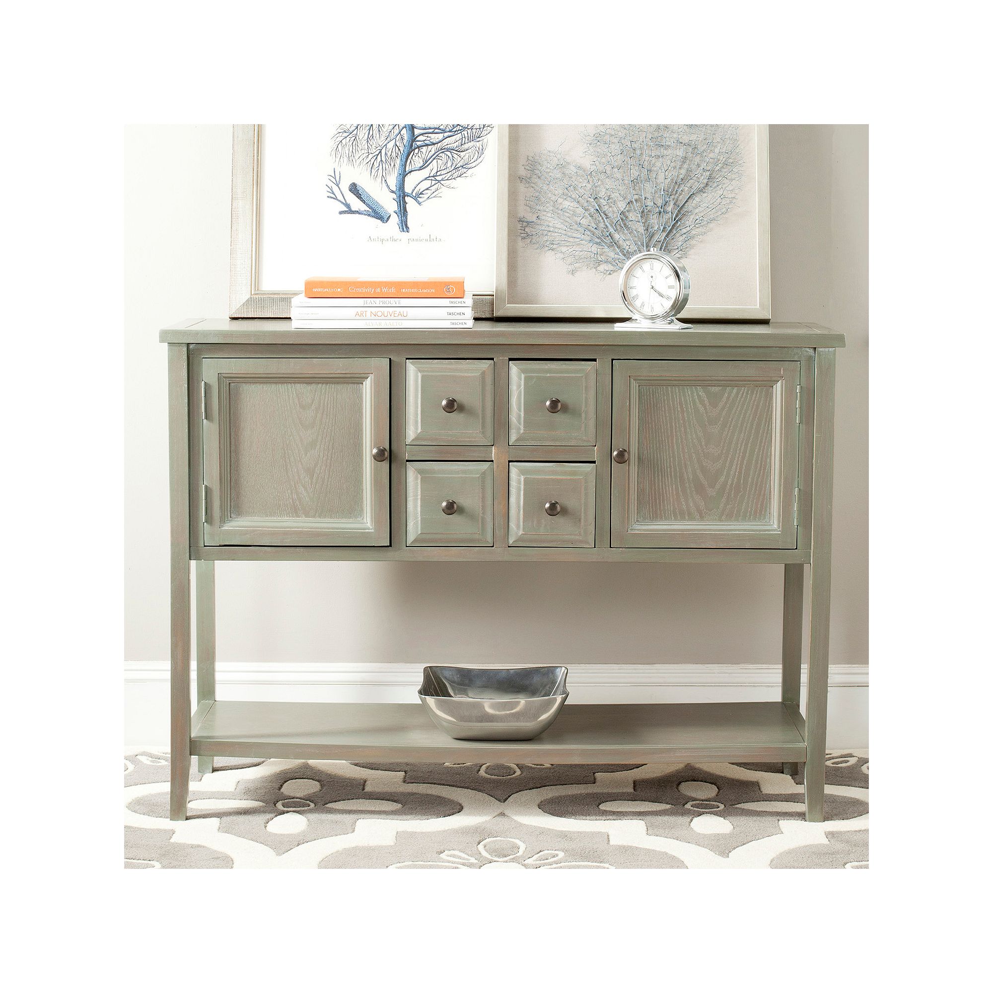 Safavieh Charlotte Sideboard Table, French Gray