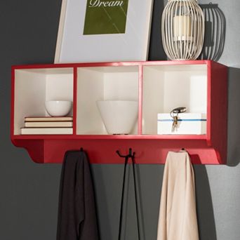 Safavieh Alice 3-Hook Wall Shelf