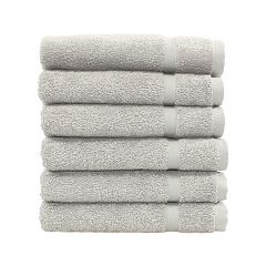 Linum Home Textiles Denzi Bath Towels - Set of 4 - Dark Grey