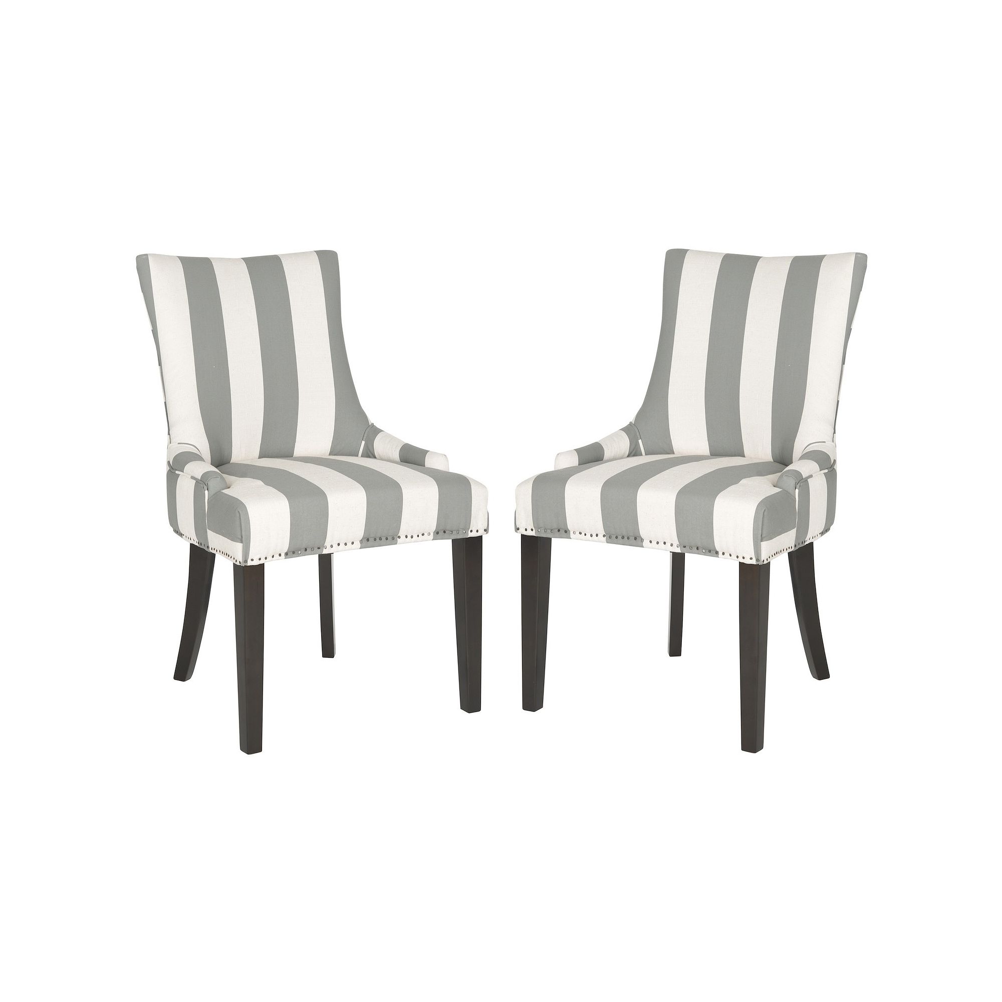 Safavieh Lester Rustic Dining Chair 2-piece Set, Gray
