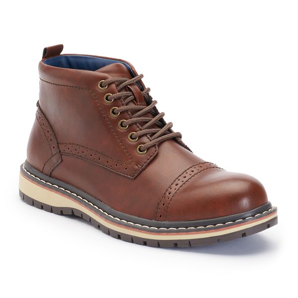 Sonoma Goods For Life® Men's Cap-Toe Combat Boots