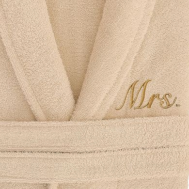 Linum Home Textiles ''Mrs.'' Terry Bathrobe