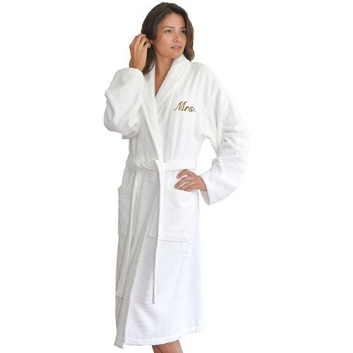 Linum Home Textiles ''Mrs.'' Terry Bathrobe