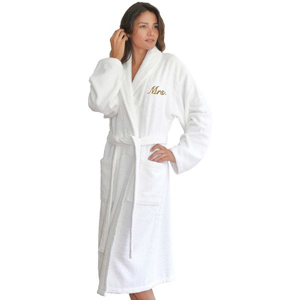 Linum Home Textiles ''Mrs.'' Terry Bathrobe