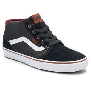 Vans Chapman Mid Men's Water-Resistant Leather Skate Shoes