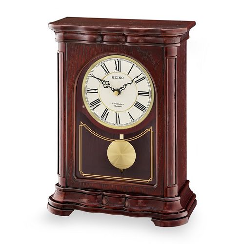 Seiko Wood Musical Pendulum Mantel Clock – QXW242BLH
