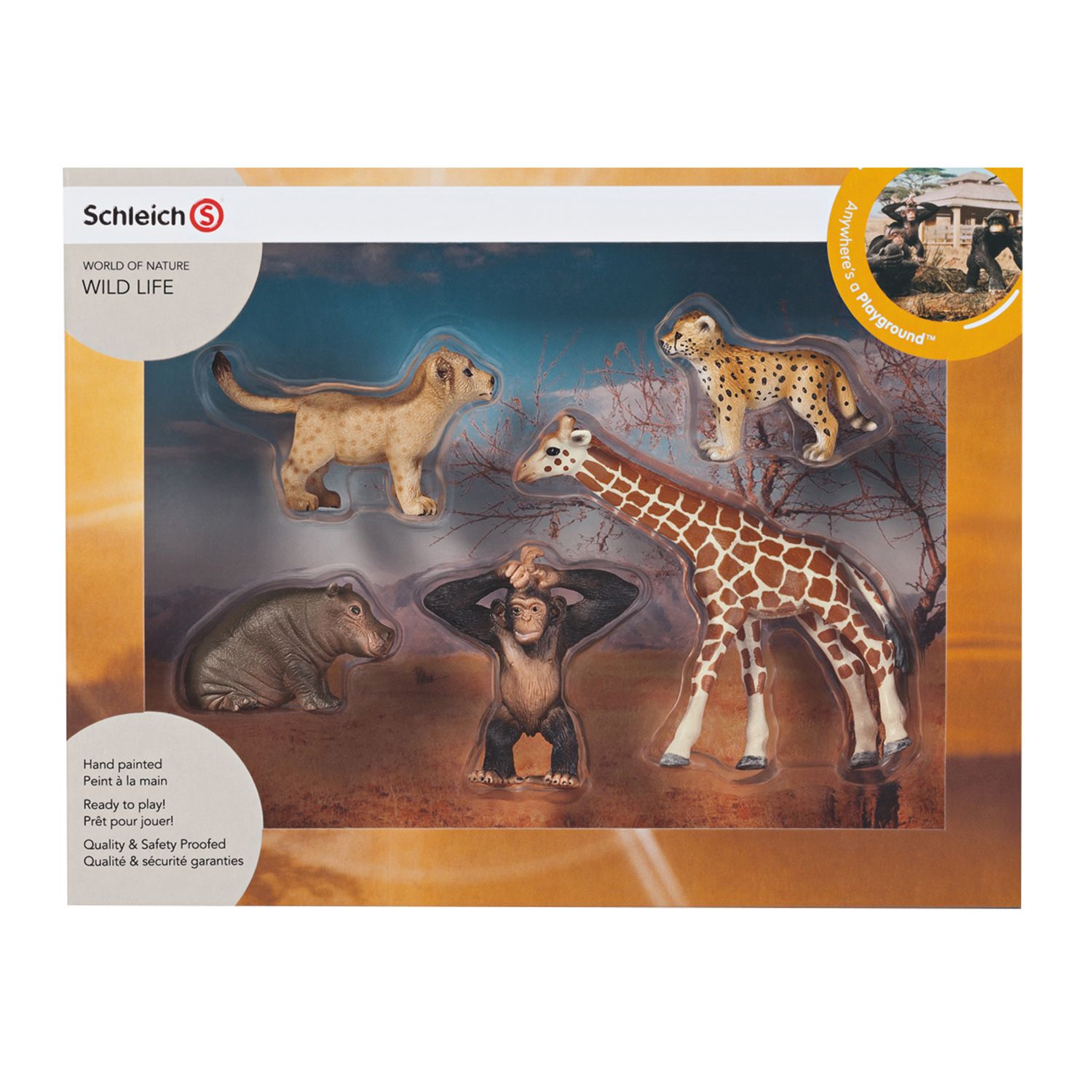 schleich wildlife set