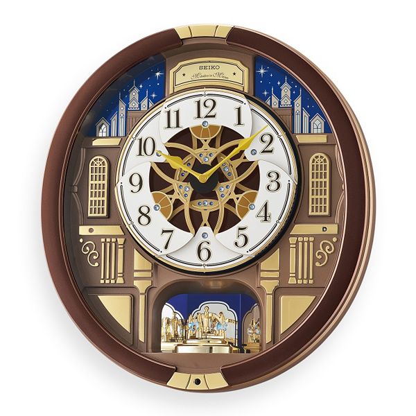 Seiko Melodies in Motion Wall Clock - QXM362BRH