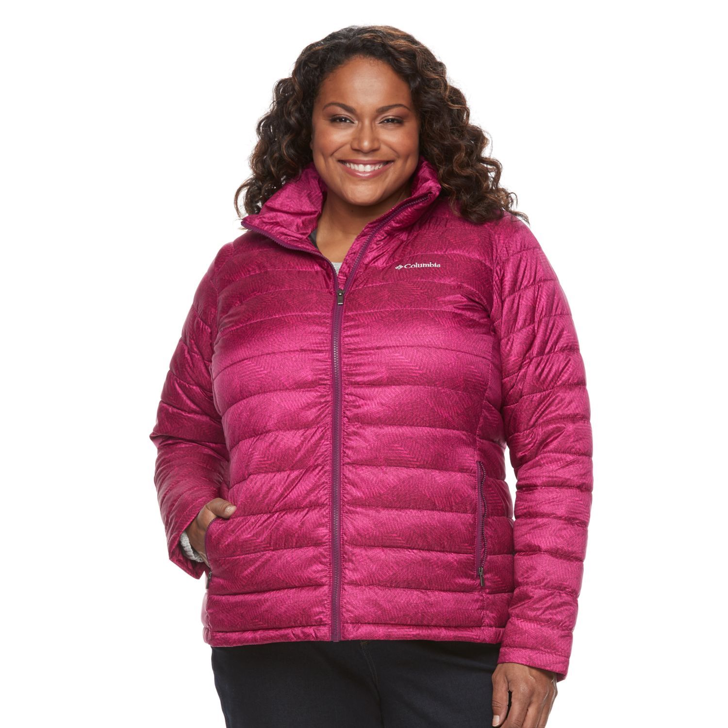 kohls plus size columbia coats