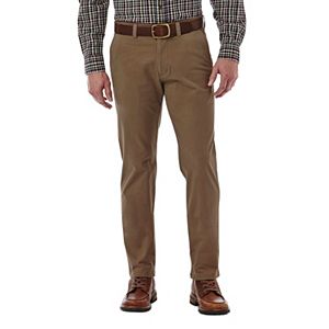 Men's Haggar Slim-Fit Stretch City Chino Flex-Waist Pants