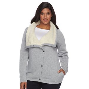 Plus Size Columbia Lake View Shawl Collar Fleece Jacket