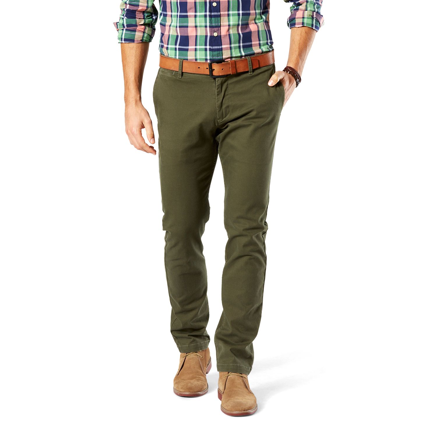 dockers washed khaki slim tapered fit