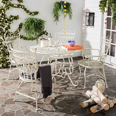 Safavieh Thessaly Patio Chair & Table 5-piece Set