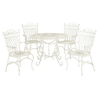 Safavieh Thessaly Patio Chair & Table 5 pc Set