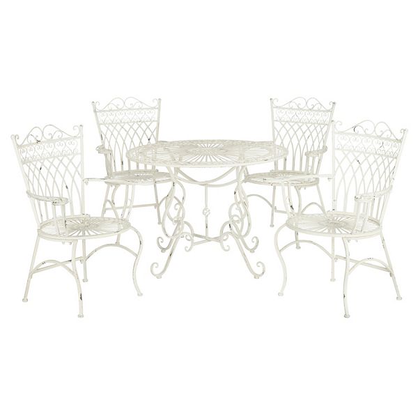 Safavieh Thessaly Patio Chair Table 5 Piece Set