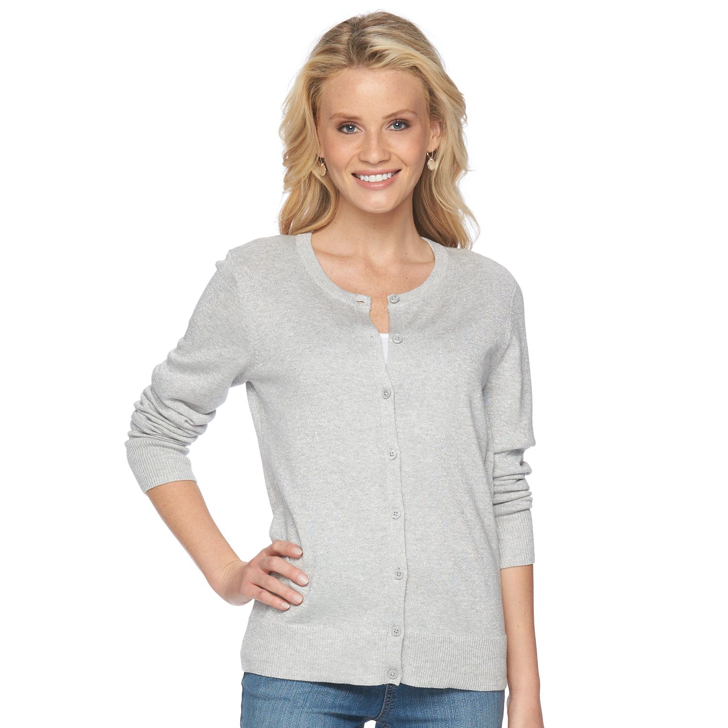 kohls petite cardigans