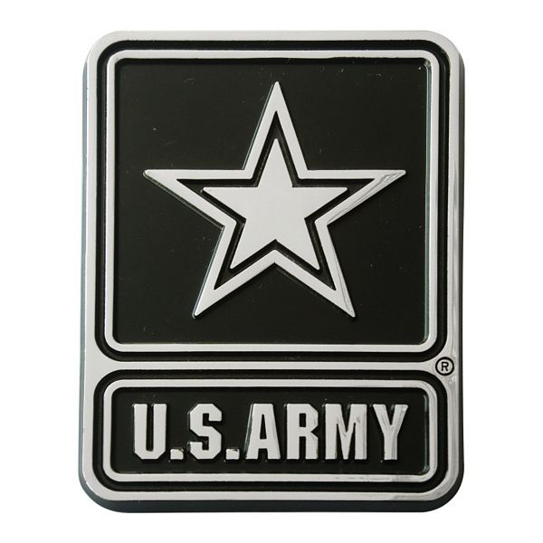 United States Army Chrome Emblem - Arm Team