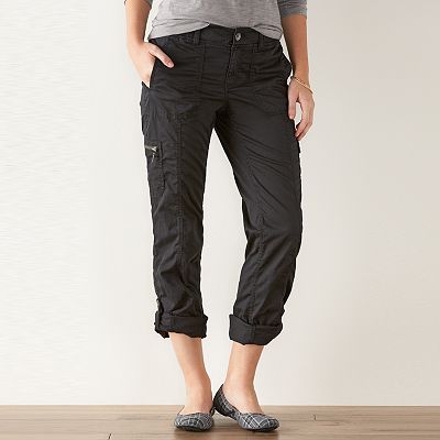 Petite Sonoma Goods For Life Cargo Convertible Pants