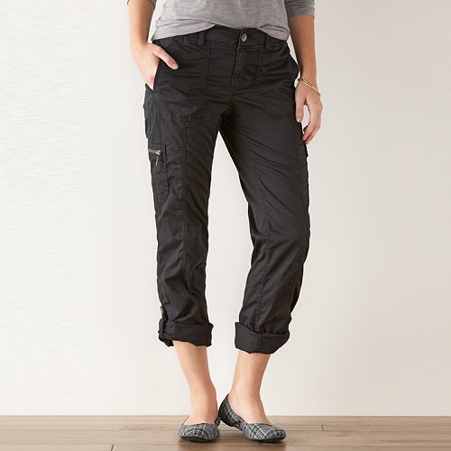 Petite SONOMA Goods for Life® Cargo Convertible Pants