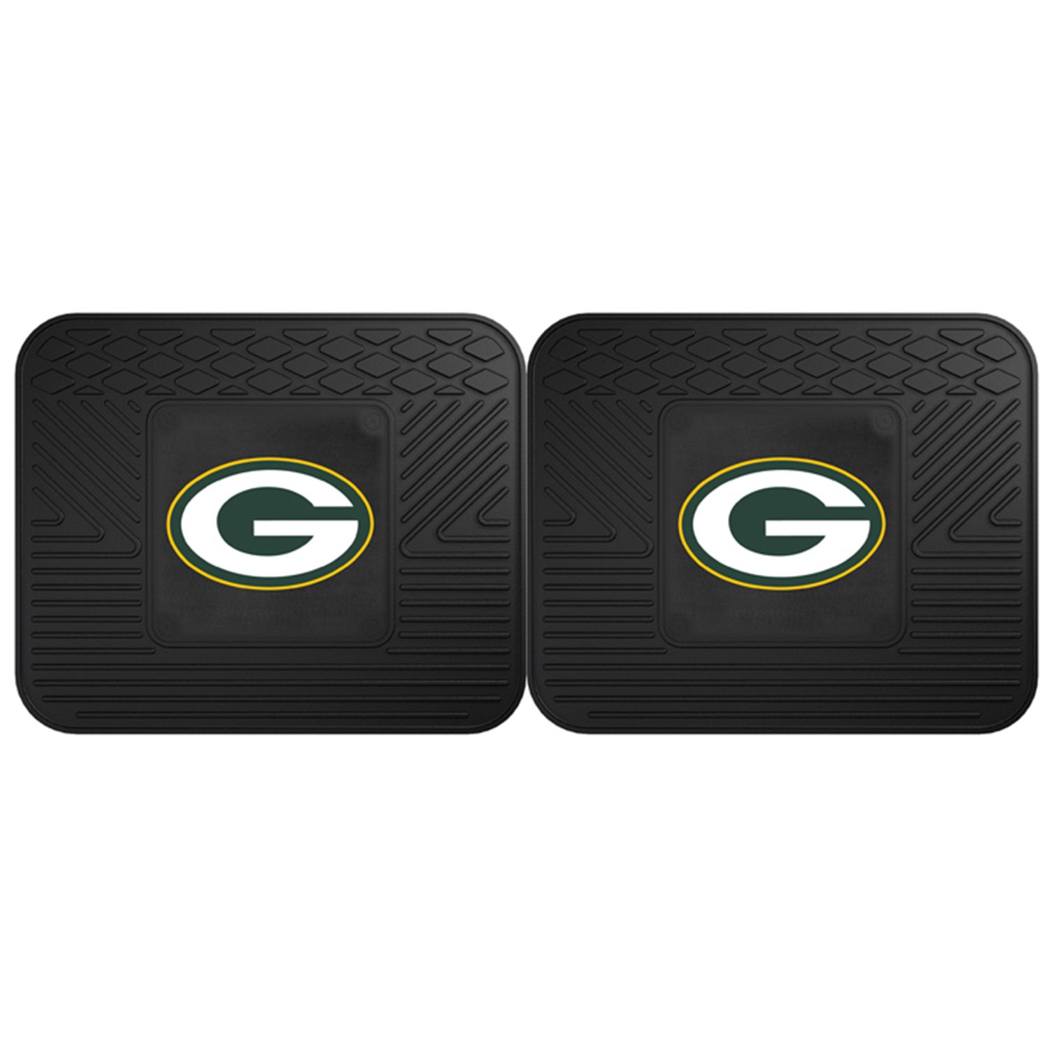 Green Bay Packers Logo 1.25 x 2 Universal Plastic Hitch Cover