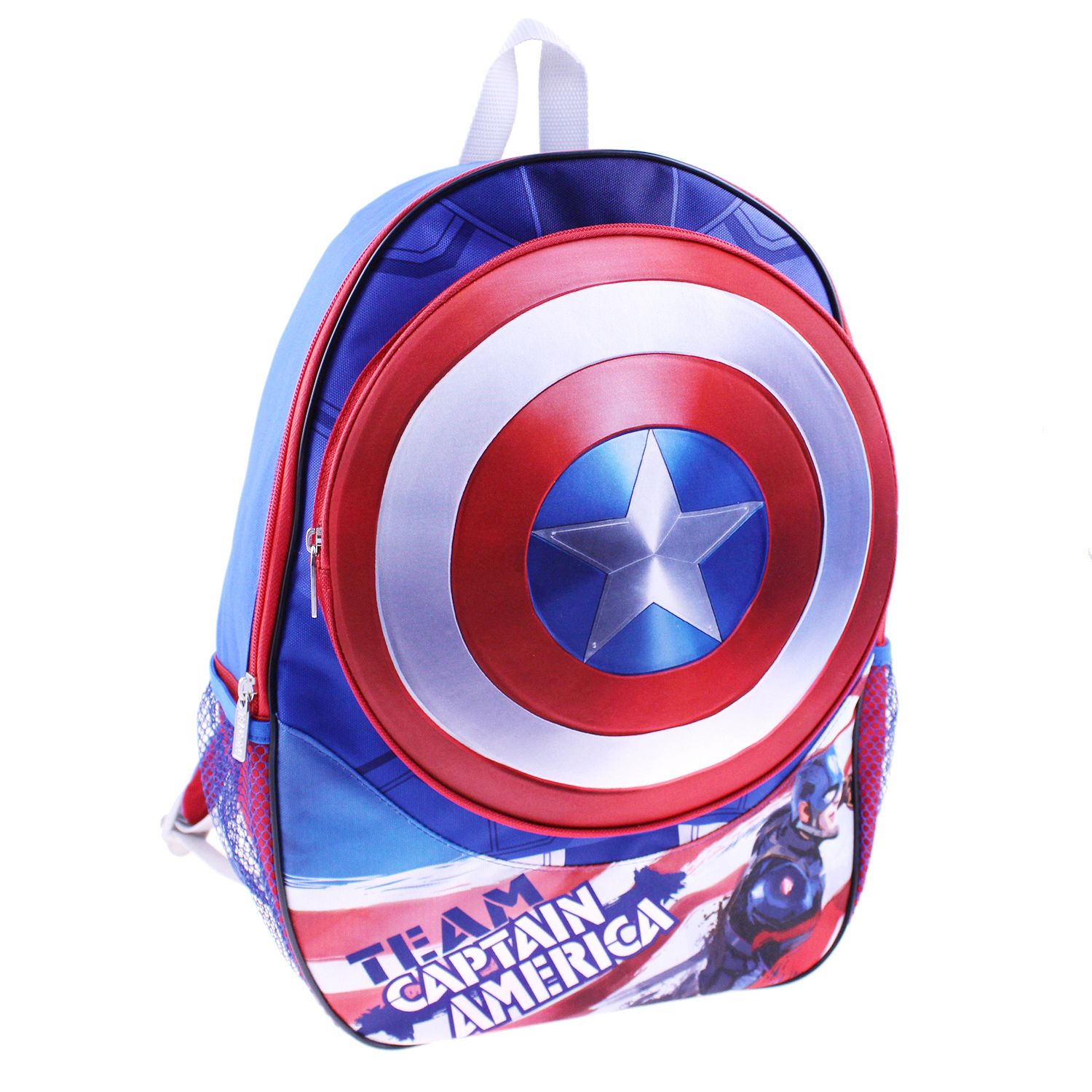 marvel classic captain america shield backpack