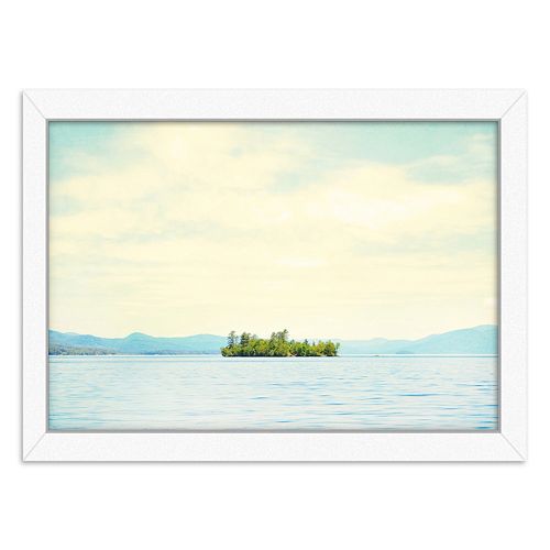 Americanflat Greetings From Nowhere 3 Framed Wall Art