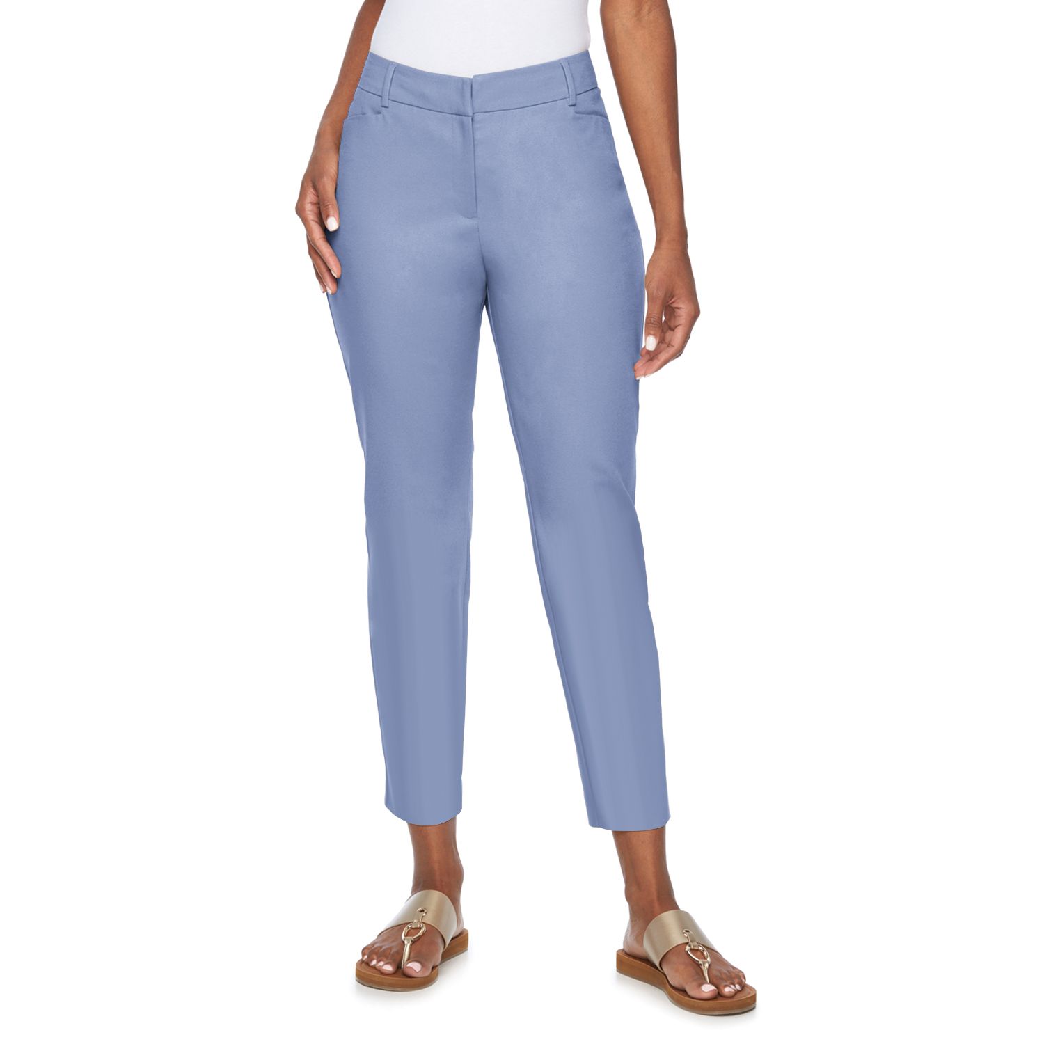 Pantalon Dana Buchman Face Powder - Taille 4, Couleur Bordeaux, Neuf Avec étiquettes (NWT)