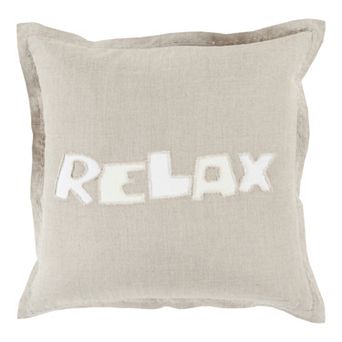 Decor 140 Chill "Relax" Throw Pillow