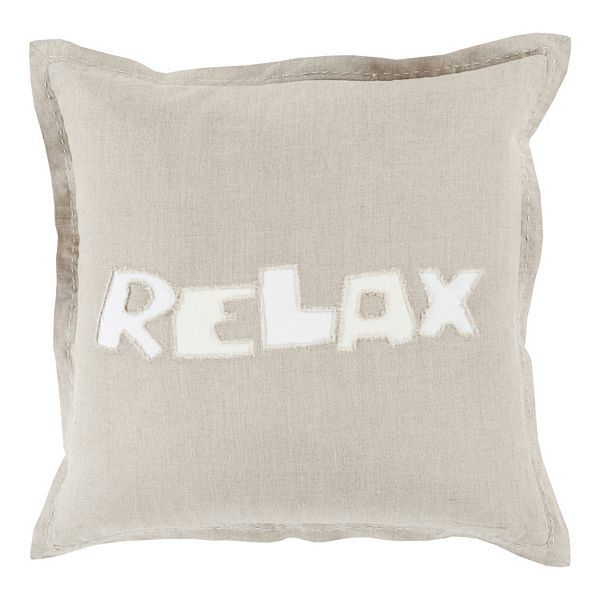 Decor 140 Chill "Relax" Throw Pillow