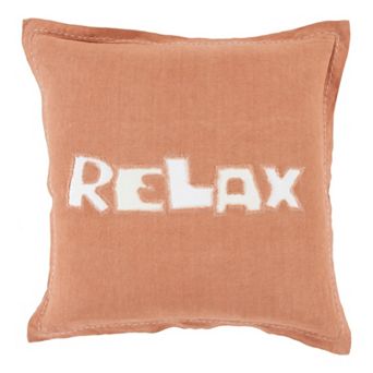 Decor 140 Chill "Relax" Throw Pillow