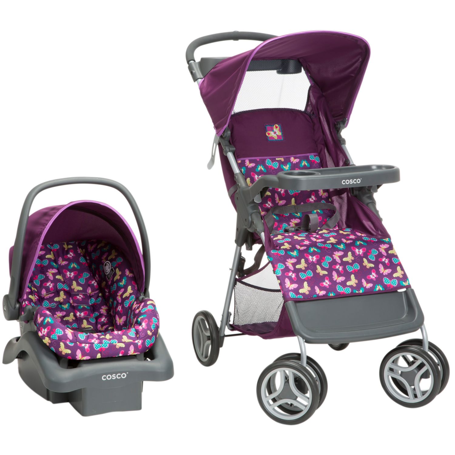 butterfly stroller and carseat